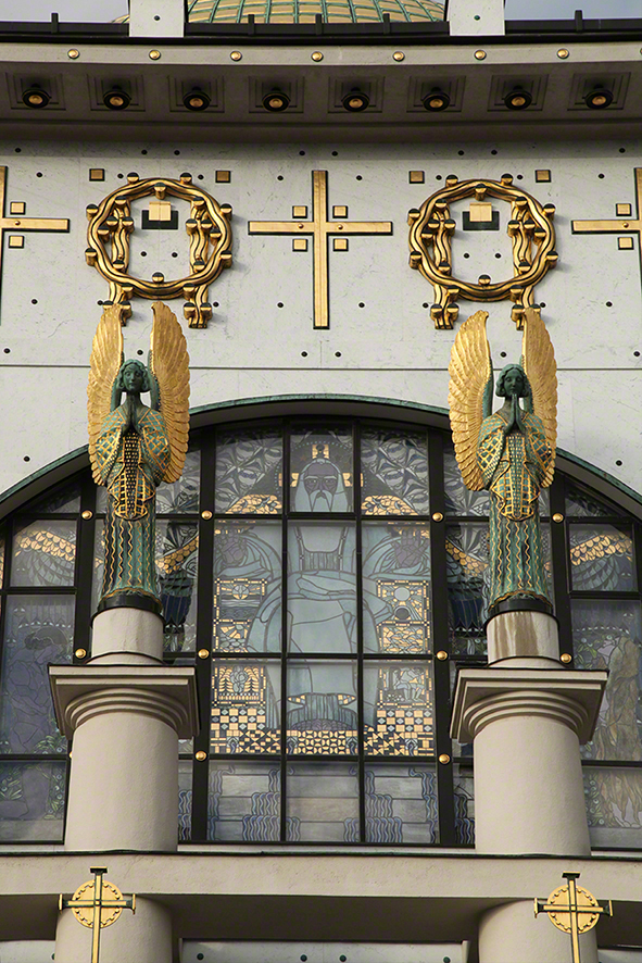 otto wagner, kirche steinhof, engel