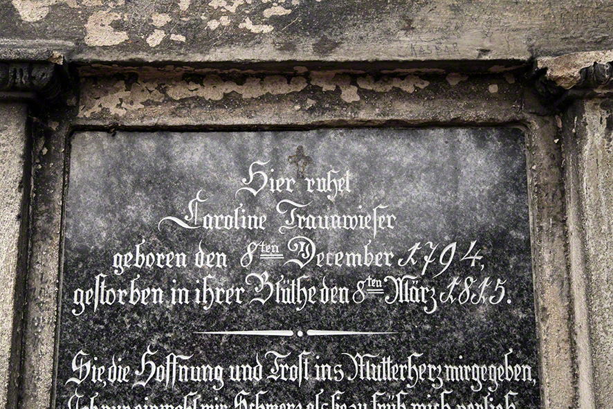Friedhof Kahlenberg Caroline Traunwieser