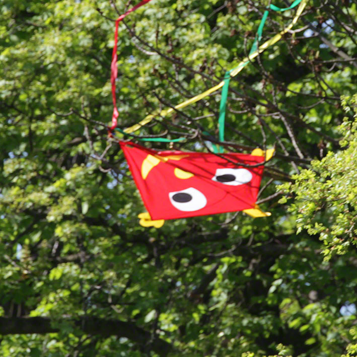 Drache im Baum