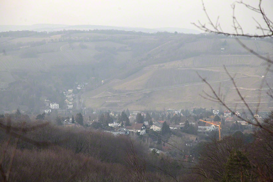 Blick gegen Weidling