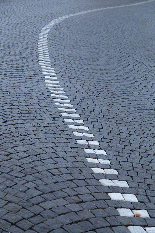 Plasterung der Höhenstraße