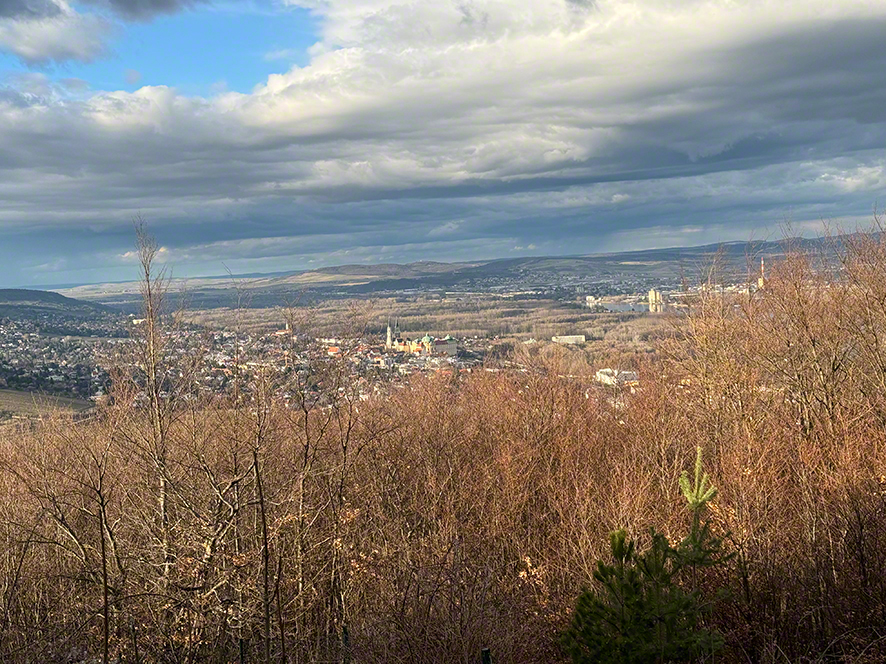 Blick auf Klosterneuburg